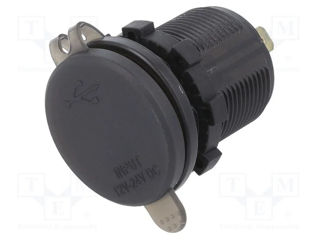 Alimentador de autom&oacute;vel, Tens.alim: 12&divide;24VDC, pr.
