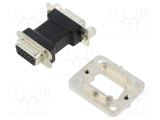 D-Sub Feedthrough 15p F-F