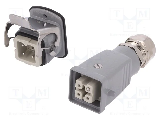 Conector: Hdc, Macho + F&ecirc;mea, Tomada + Pino,Conjunto Completo