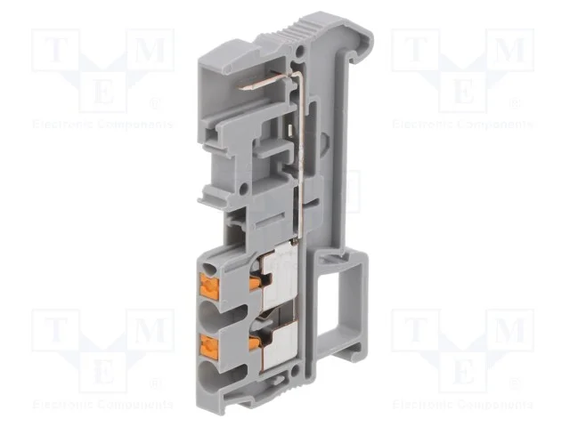 Conector: de carril, 0,14&divide;4mm2, faixas: 1, bra&ccedil;ad.
