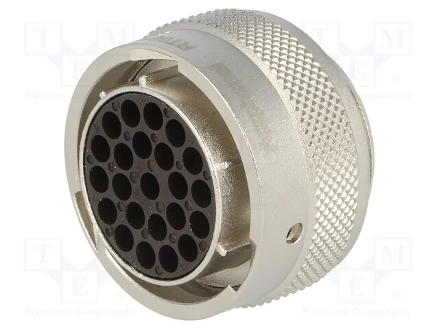 Conector: Redondos, Rt360, Ficha, F&ecirc;mea, com Cabo, Pin: 23, Simples
