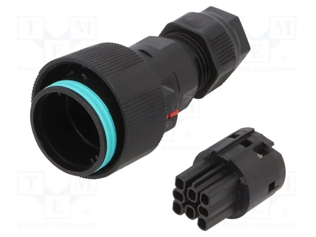 Conector: de alimenta&ccedil;&atilde;o, terminal parafusado, f&ecirc;.