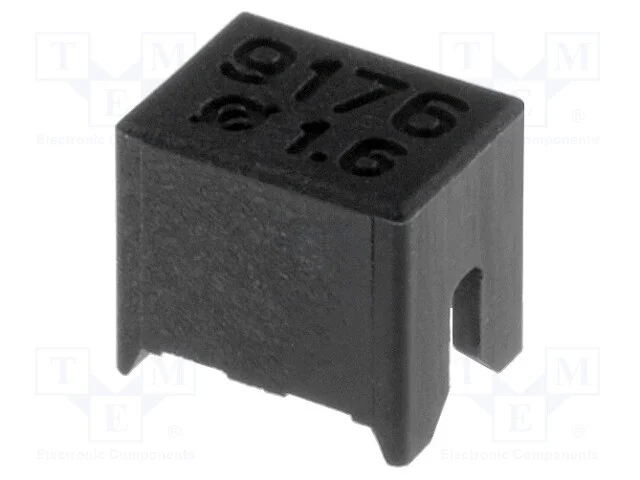 Tapa protetora, 9176-500, preta, 1,1&divide;1,6mm