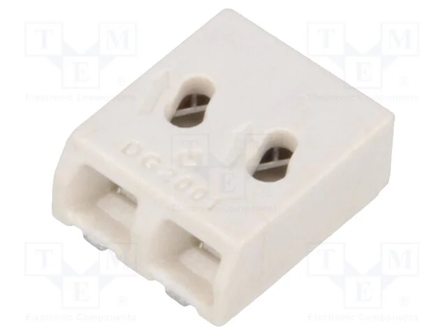 Conector: de Pino, Dg2001, 3mm, Faixas: 2, 26awg&divide;22awg, 3a, Smt, 160v