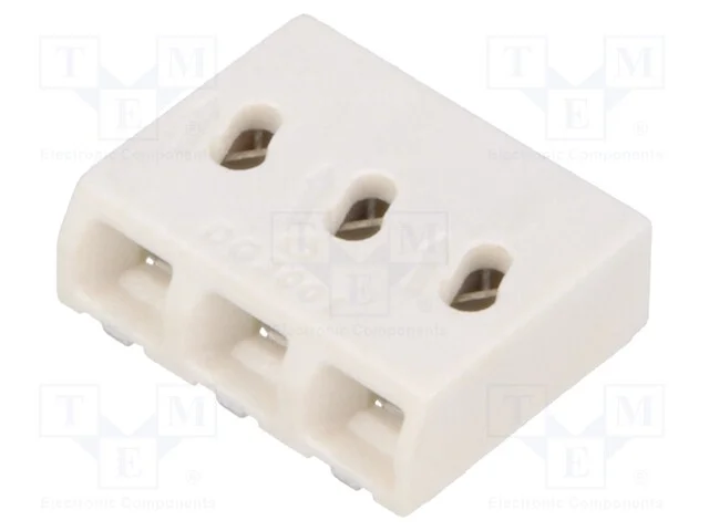Conector: de Pino, Dg2001, 3mm, Faixas: 3, 26awg&divide;22awg, 3a, Smt, 160v