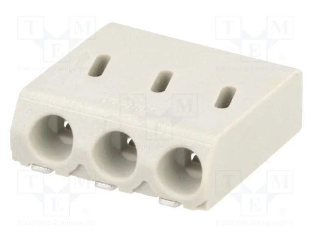 Conector: de Pino, Dg2002, 4mm, Faixas: 3, 24awg&divide;18awg, 0,2&divide;0,75mm2