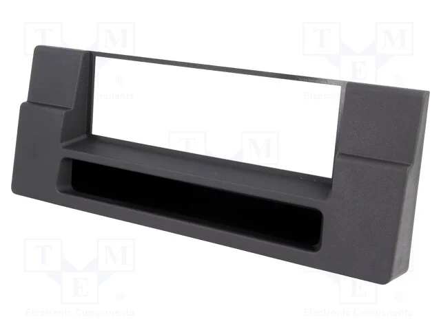 Moldura do R&aacute;dio, Bmw, 1 Din, Preta