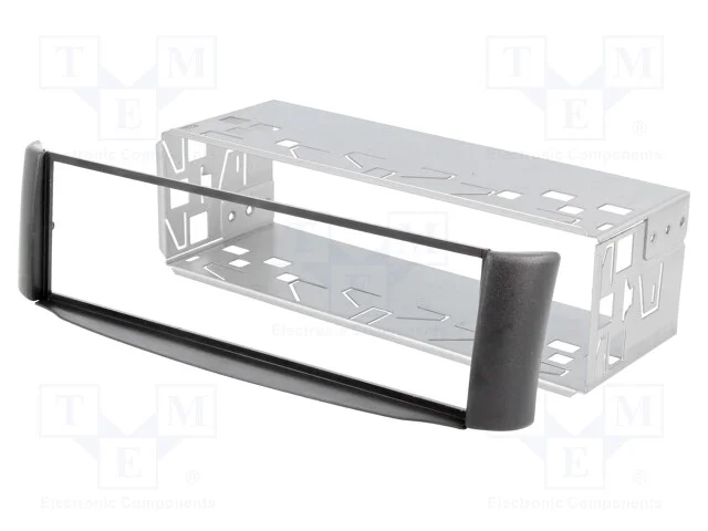 Moldura do R&aacute;dio, Smart, 1 Din, Cinzenta