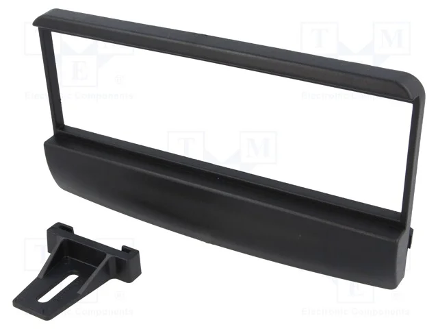 Moldura do r&aacute;dio, Ford,Mazda, 1 DIN, preta