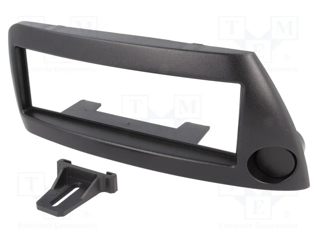 Moldura do R&aacute;dio, Ford, 1 Din, Preta