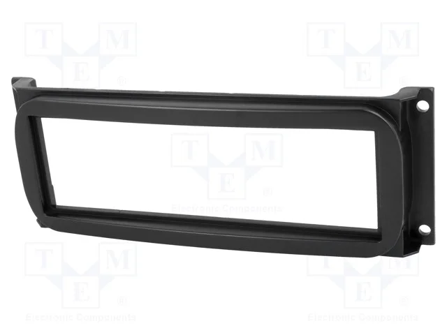 Moldura do r&aacute;dio, Chrysler, 1 DIN, preta