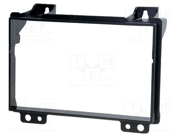 Moldura do R&aacute;dio, Ford, 2 Din, Preta