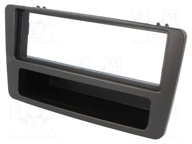 Moldura do R&aacute;dio, Honda, 1 Din, Antracito