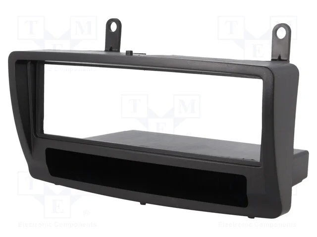 Moldura do R&aacute;dio, Toyota, 1 Din, Preta
