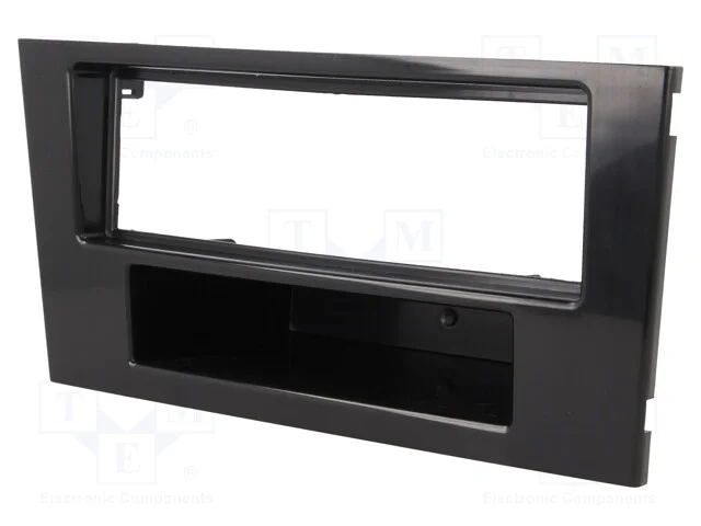Moldura do r&aacute;dio, Ford, 1 DIN, preta