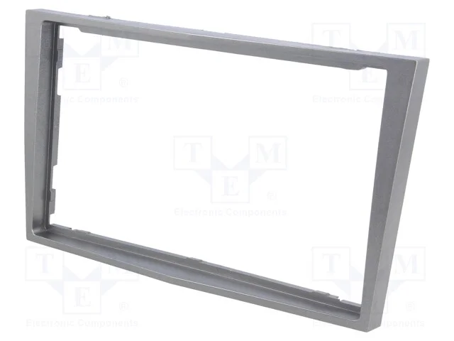 Moldura do r&aacute;dio, Opel, 2 DIN, prateado