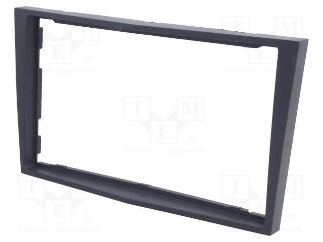 Moldura do R&aacute;dio, Opel, 2 Din, Cinzenta (Escuro)