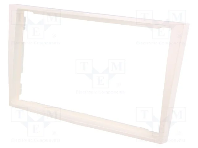 Moldura do r&aacute;dio, Opel, 2 DIN, branco (p&eacute;rola)