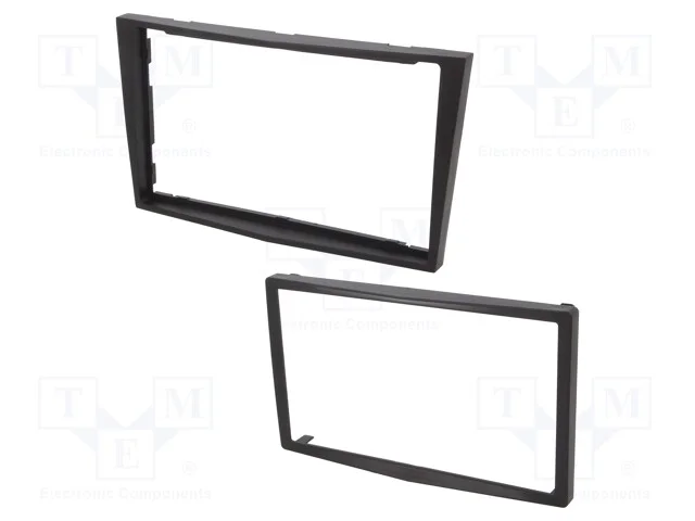 Moldura do r&aacute;dio, Opel, 2 DIN, antracito