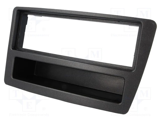 Moldura do R&aacute;dio, Honda, 1 Din, Preta