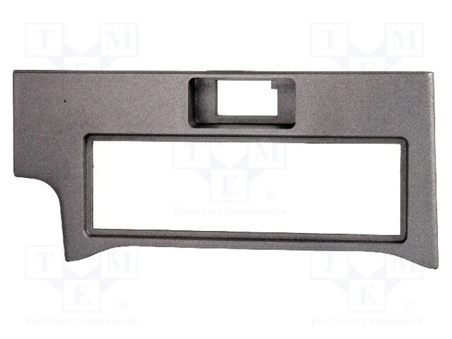 Moldura do r&aacute;dio, Nissan, 1 DIN, antracito