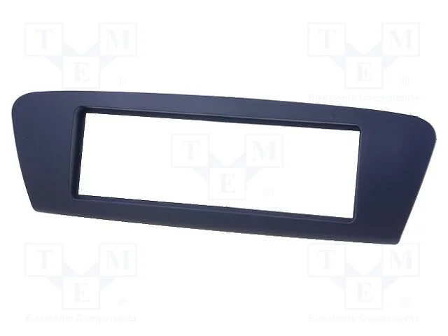 Moldura do r&aacute;dio, Renault, 1 DIN, cinzento escuro