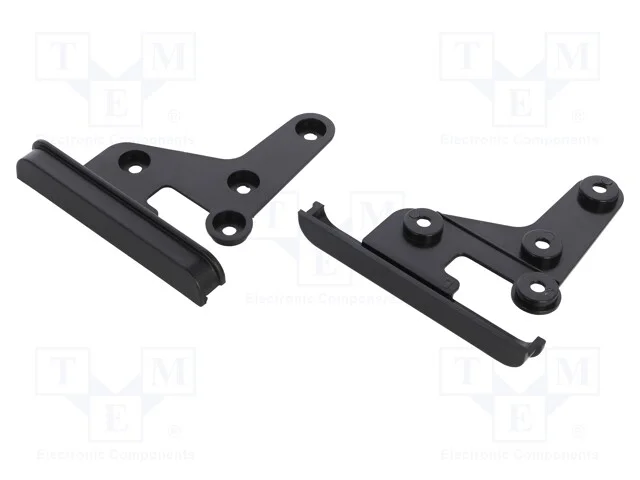 Moldura do R&aacute;dio, Toyota, 2 Din, Preta