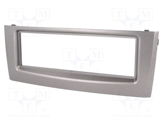 Moldura do r&aacute;dio, Fiat, 1 DIN, antracito met&aacute;lico