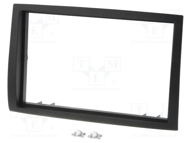 Moldura do R&aacute;dio, Citro&euml;n,Fiat,Peugeot, 2 Din, Preta