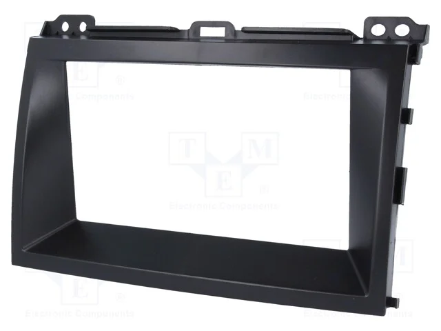 Moldura do R&aacute;dio, Toyota, 2 Din, Preta