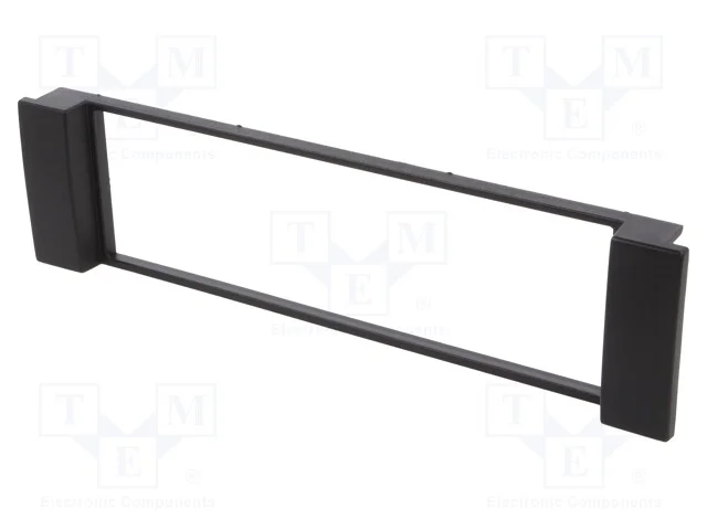 Moldura do r&aacute;dio, Audi,Seat, 1 DIN, preta
