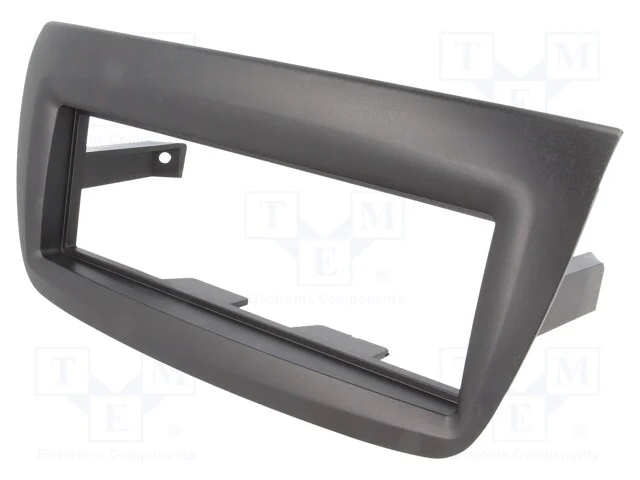 Moldura do R&aacute;dio, Fiat,Opel, 1 Din, Preta