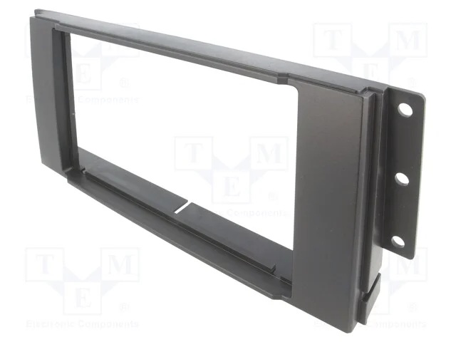Moldura do R&aacute;dio, Land Rover, 2 Din, Preta