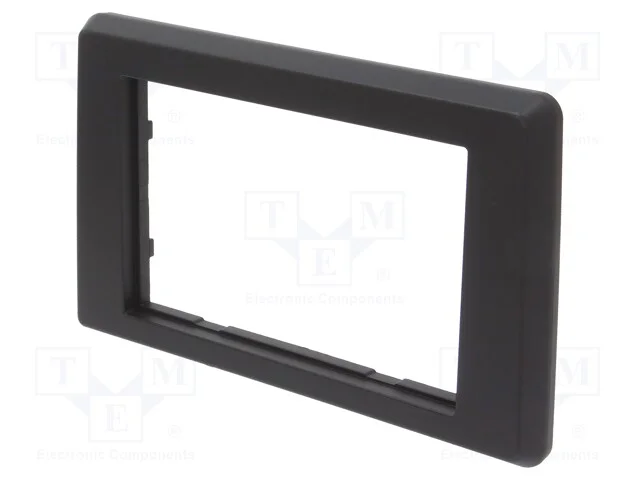 Moldura do R&aacute;dio, Nissan,Opel,Renault, 2 Din, Preta