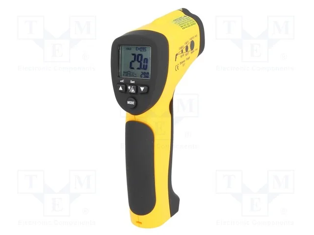 Pir&oacute;metro, Lcd, -32&divide;480c, -50&divide;1370c, Exat.(Ir): +1,5%, E: 0,1&divide;1