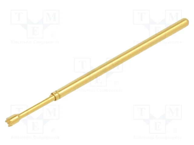 Agulha para teste, Flex&atilde;o das molas de trabalho: .