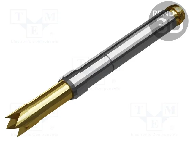 Agulha para Teste, Flex&atilde;o das Molas de Trabalho: 3,4mm, 4a,5,5a