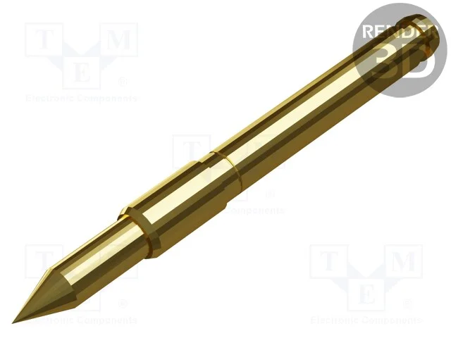 Agulha para teste, Flex&atilde;o das molas de trabalho: .