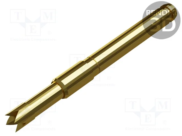 Agulha para teste, Flex&atilde;o das molas de trabalho: .