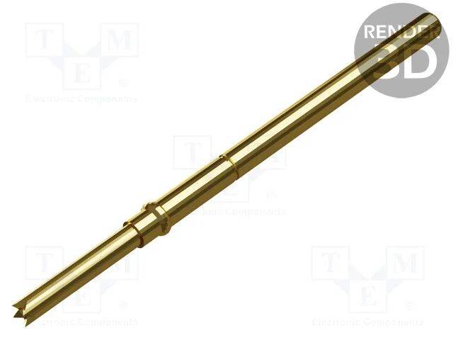Agulha para teste, Flex&atilde;o das molas de trabalho: .