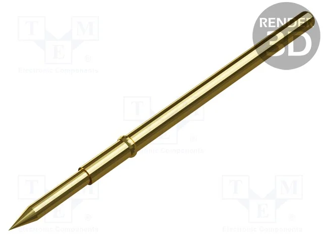 Agulha para teste, Flex&atilde;o das molas de trabalho: .