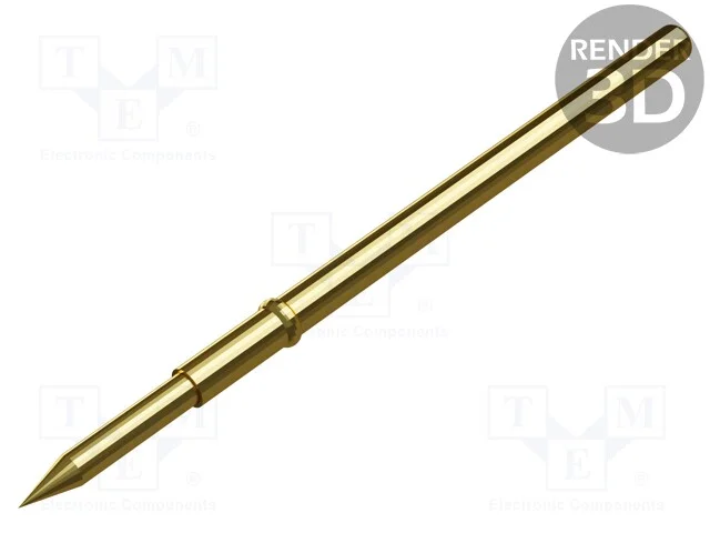 Agulha para teste, Flex&atilde;o das molas de trabalho: .