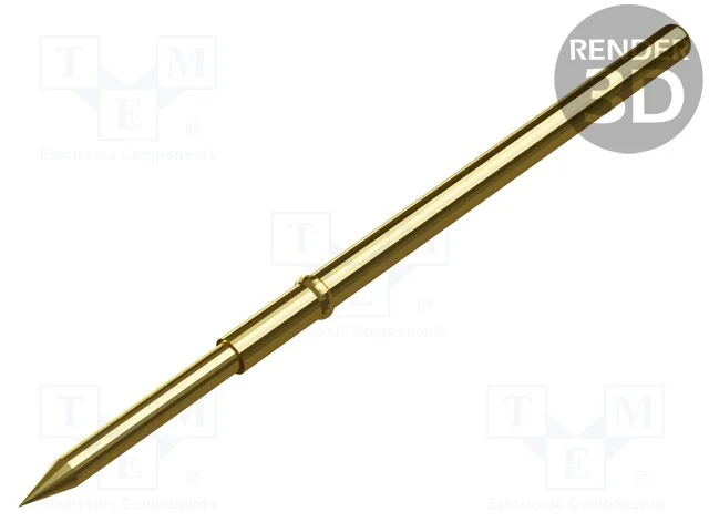 Agulha para teste, Flex&atilde;o das molas de trabalho: .