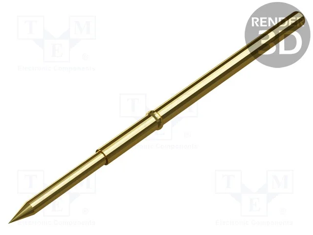 Agulha para teste, Flex&atilde;o das molas de trabalho: .