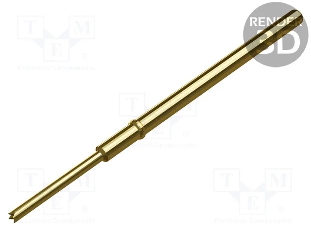Agulha para teste, Flex&atilde;o das molas de trabalho: .