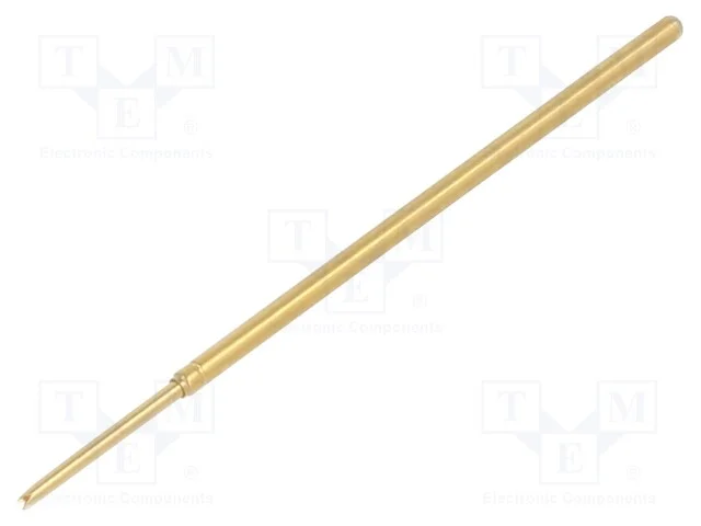 Agulha para teste, Flex&atilde;o das molas de trabalho: .