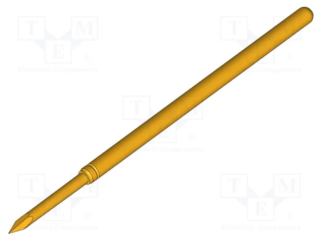 Agulha para teste, Flex&atilde;o das molas de trabalho: .