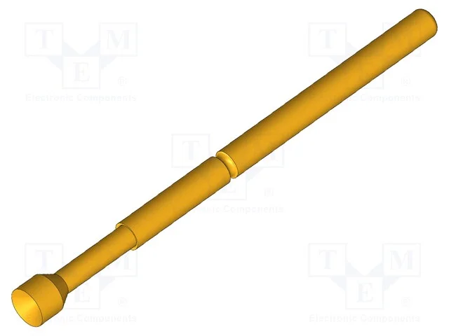 Agulha para teste, Flex&atilde;o das molas de trabalho: .