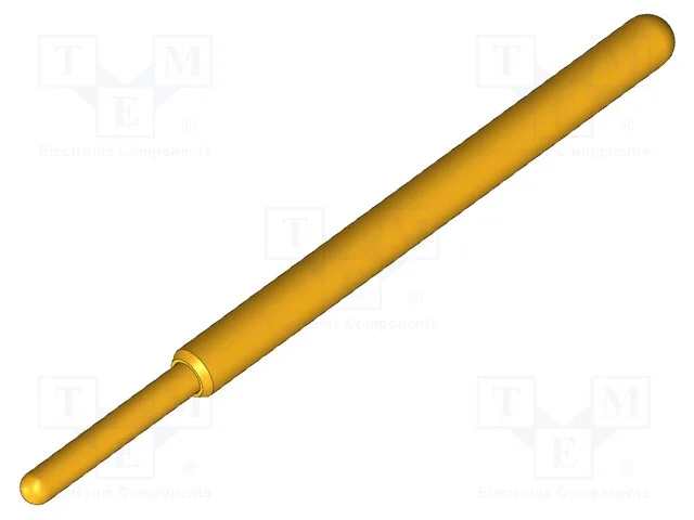 Agulha para teste, Flex&atilde;o das molas de trabalho: .