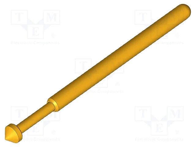 Agulha para teste, Flex&atilde;o das molas de trabalho: .